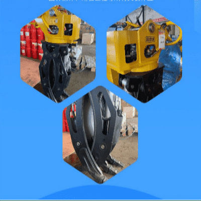 Sany Graafmachine Onderdelen Hydraulische Roterende Houten Grabber Voor 7 Ton Graafmachine