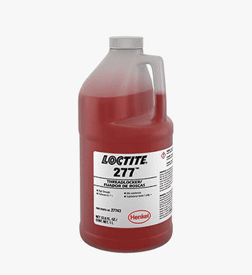50ml 250ml 1000ml Loctite 277 Threadlocker-Sluitenagent High Strength
