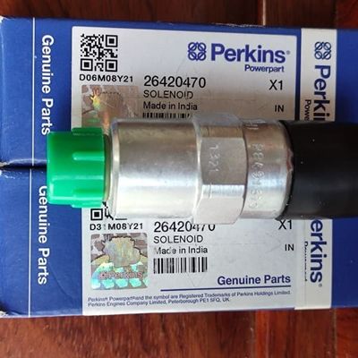 Perkins C6.6 C7.1 Flameout 24v magneetventiel 26420470 28491679