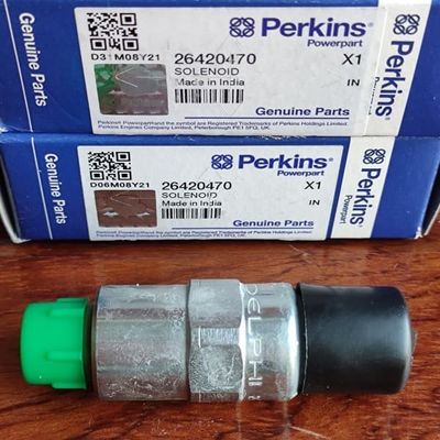 Perkins C6.6 C7.1 Flameout 24v magneetventiel 26420470 28491679