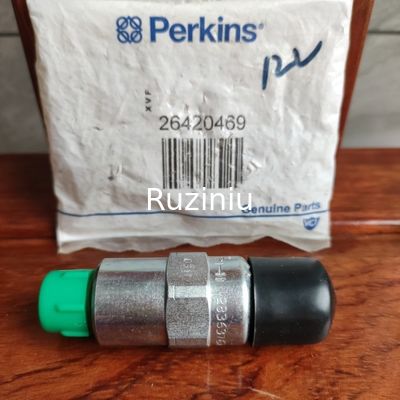 C4.4 Perkins Engine Parts 26420469 Flameout 28363769 Solenoïdeklep Delphi 12V