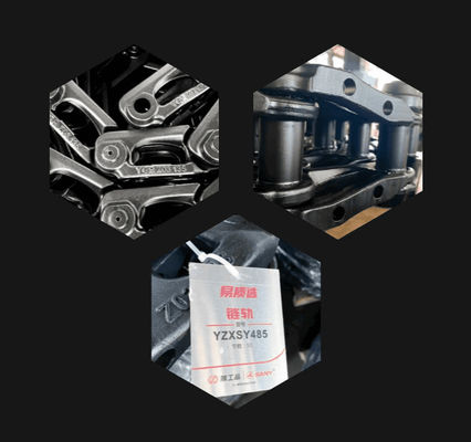 13914437 Graafwerktuig Undercarriage Parts 49 Kettingsgraafwerktuig Track Link For SY305