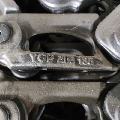 SY135 10786241 de Kettingsgraafwerktuig 44 van Graafwerktuigundercarriage parts track Ketting